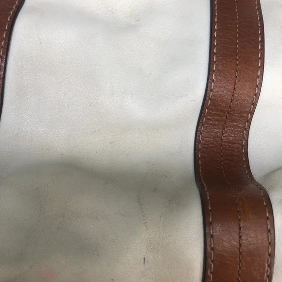 COACH HAMPTON LEATHER SATCHEL - Picture 4 of 11
